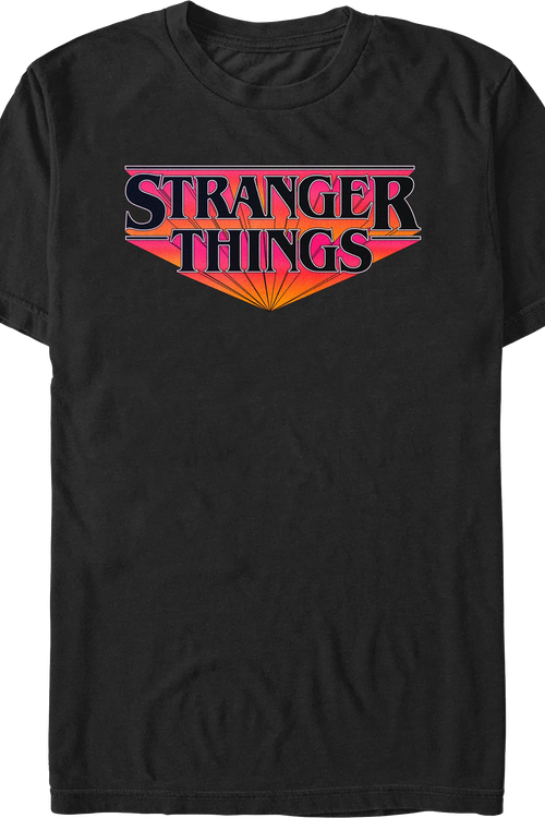 Retro Logo Stranger Things T-Shirt