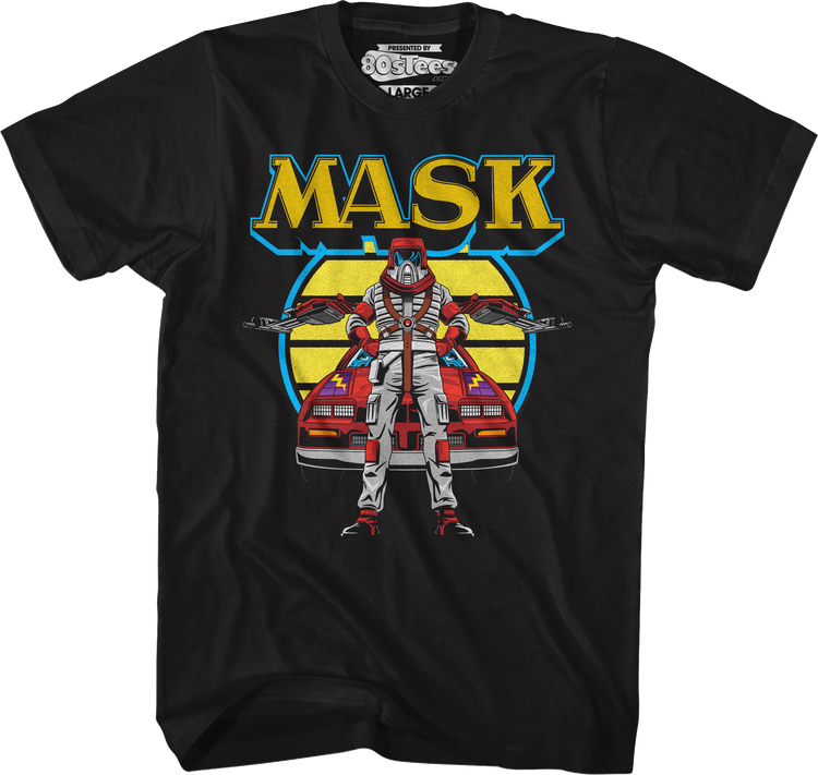 Retro Matt Trakker And Thunderhawk MASK T-Shirt