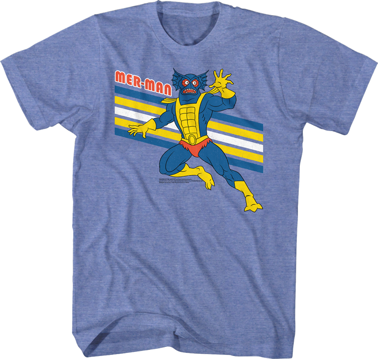Retro Mer-Man Masters of the Universe T-Shirt