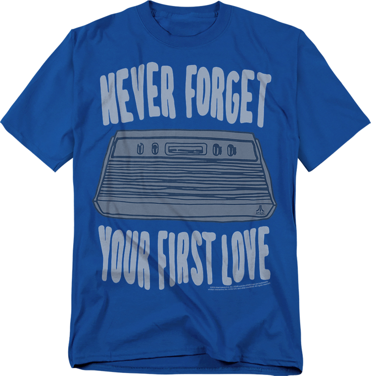Retro Never Forget Your First Love Atari T-Shirt