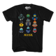 Retro Nine Masks MASK T-Shirt thumbnail