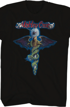 Retro Outline Dr. Feelgood Motley Crue T-Shirt