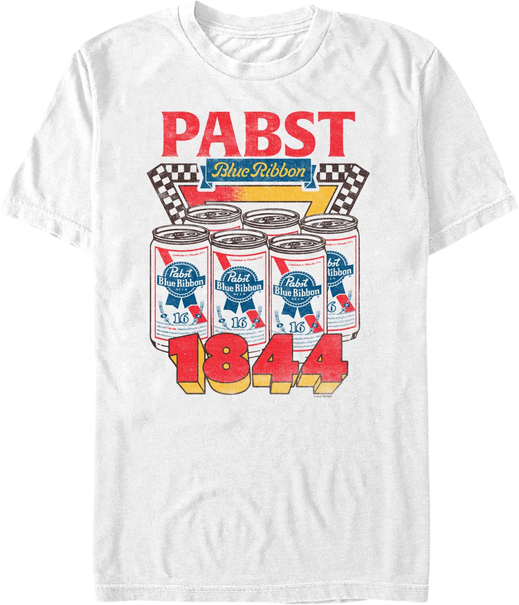 1844 Beer Cans Pabst T-Shirt