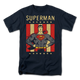 Retro Patriotic Pose Superman DC Comics T-Shirt thumbnail