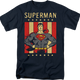 Retro Patriotic Pose Superman DC Comics T-Shirt thumbnail
