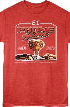 Retro Phone Home 1982 E.T. The Extra-Terrestrial T-Shirt