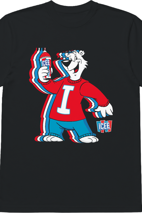 Retro Polar Bear Waves ICEE T-Shirt