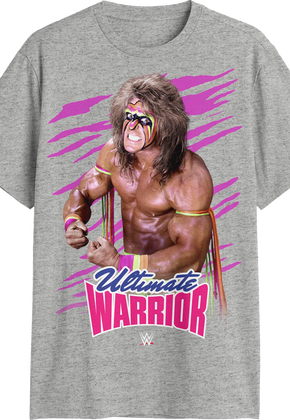 Retro Pose Ultimate Warrior T-Shirt