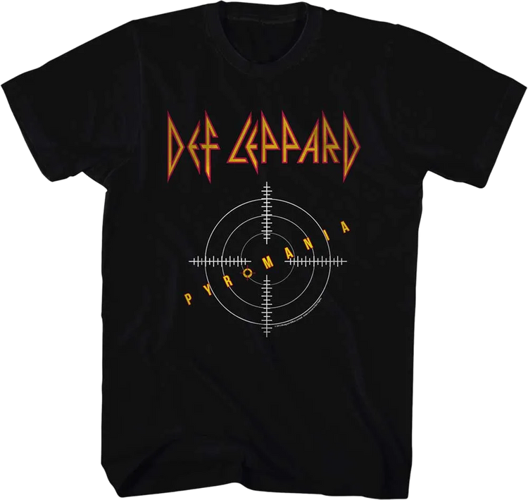Retro Pyromania Def Leppard T-Shirt