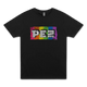 Retro Rainbow Logo PEZ T-Shirt thumbnail