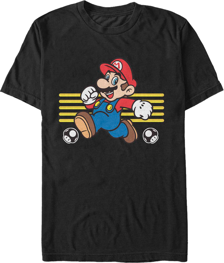 Retro Run Pose Super Mario Bros. T-Shirt