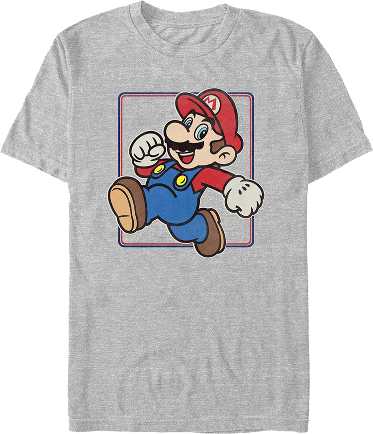 Retro Run Super Mario Bros. Nintendo T-Shirt