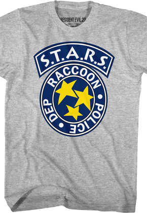 Retro S.T.A.R.S. Resident Evil T-Shirt