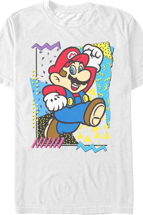 Retro Shapes Super Mario Bros. T-Shirt