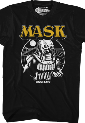 Retro Simple Bruce Sato MASK T-Shirt