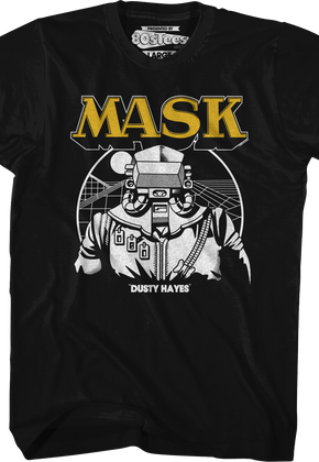 Retro Simple Dusty Hayes MASK T-Shirt