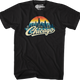 Retro Skyline Chicago T-Shirt thumbnail
