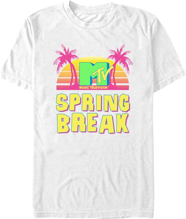 Retro Spring Break MTV Shirt