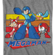 Retro Stripes Collage Mega Man T-Shirt thumbnail