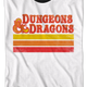 Retro Stripes Dungeons & Dragons Ringer Shirt thumbnail