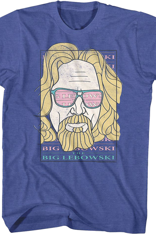 Retro The Dude Big Lebowski T-Shirt