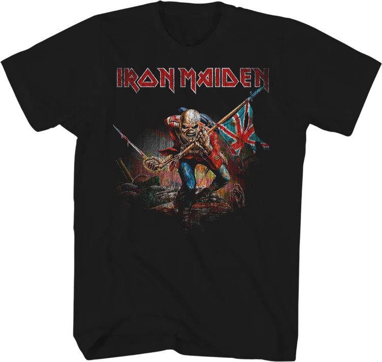 Retro The Trooper Iron Maiden T-Shirt