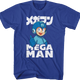 Retro Thumbs Up Mega Man T-Shirt thumbnail