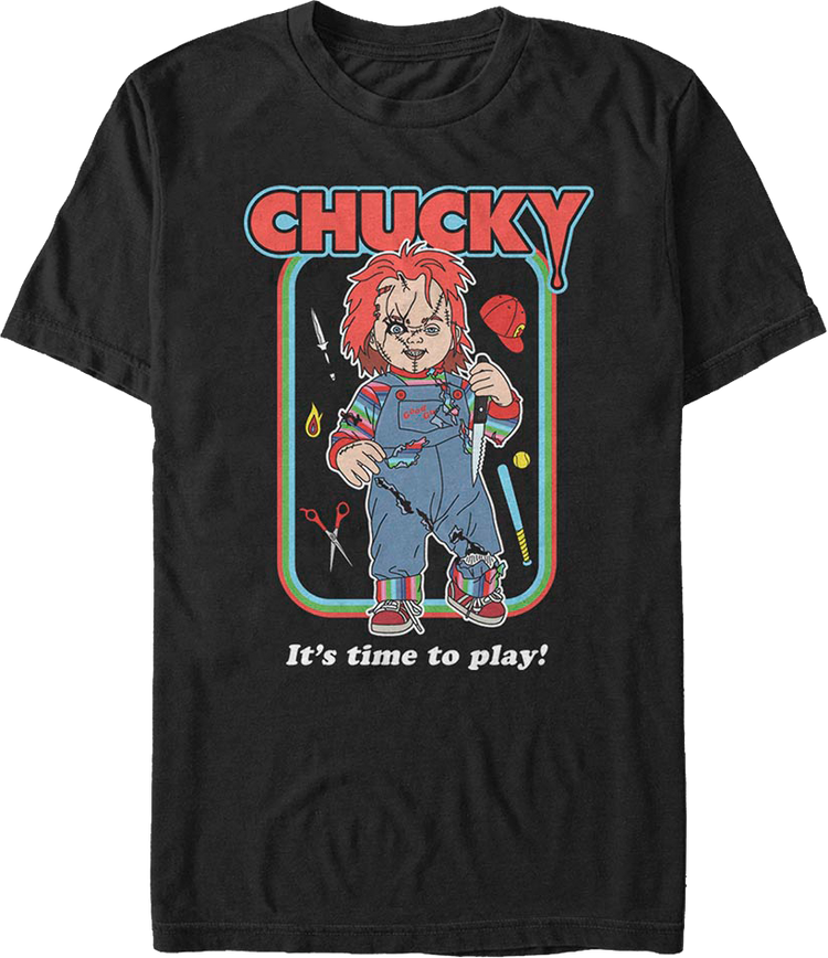 Retro Time To Play Child's Play T-Shirt