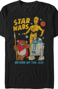 Return Of The Jedi Friends Star Wars T-Shirt