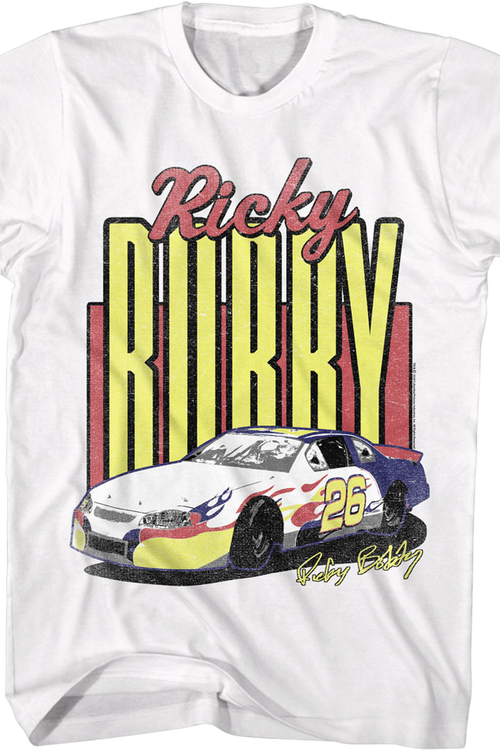 Ricky Bobby Autograph Talladega Nights T-Shirt