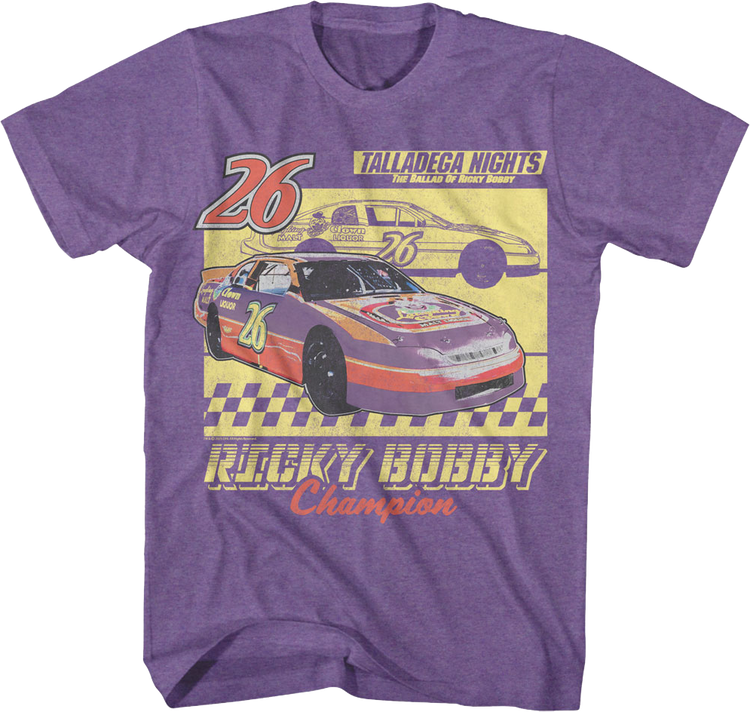 Ricky Bobby Champion Talladega Nights T-Shirt