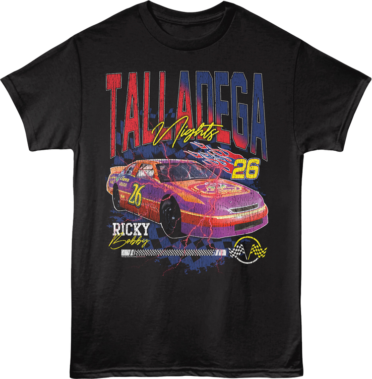 Ricky Bobby Lightning Talladega Nights T-Shirt