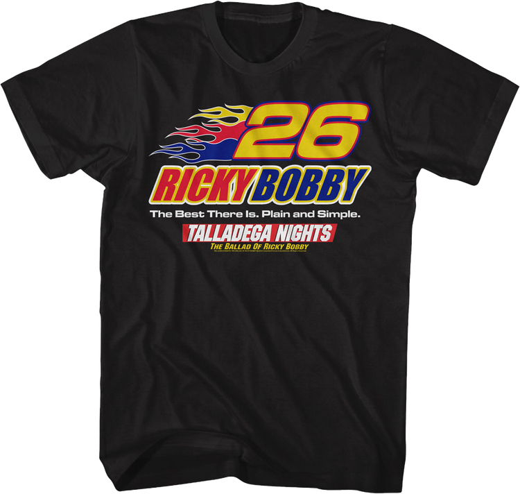Ricky Bobby The Best There Is Talladega Nights T-Shirt