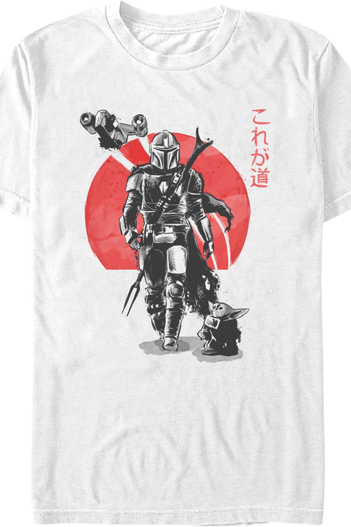 Rising Sun The Mandalorian Star Wars T-Shirt