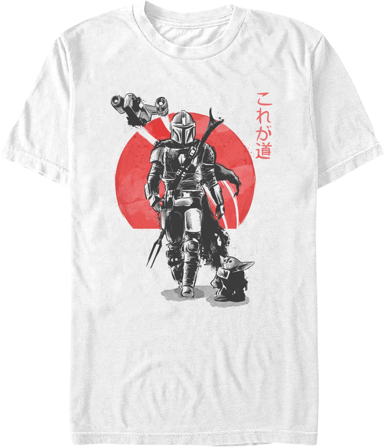 Rising Sun The Mandalorian Star Wars T-Shirt