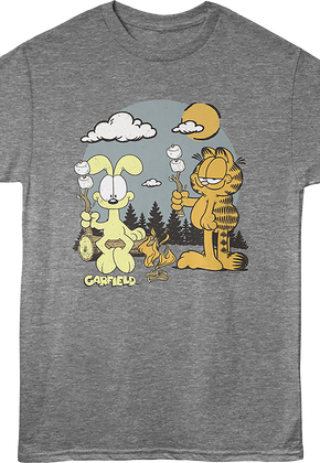 Roasting Marshmallows Garfield T-Shirt
