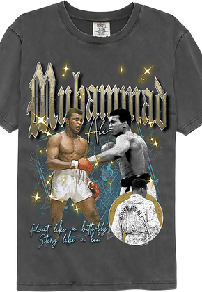Robe And Sparkles Muhammad Ali Comfort Colors Brand T-Shirt