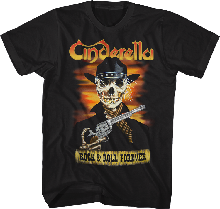 Rock and Roll Forever Cinderella T-Shirt