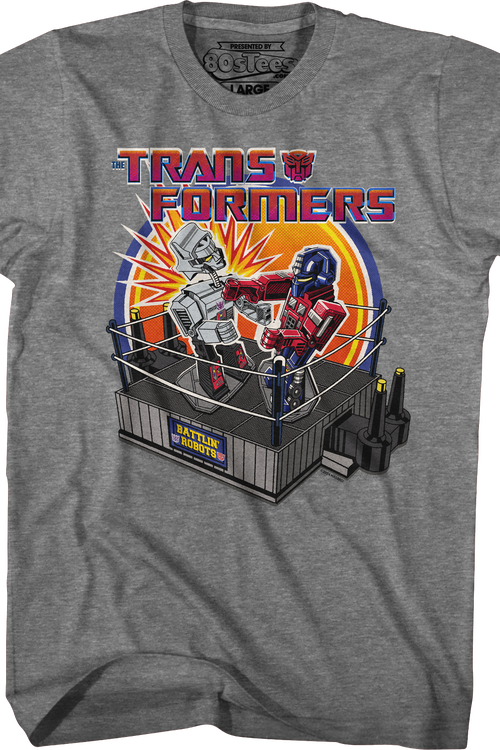 Rock 'Em Sock 'Em Robots Transformers T-Shirt