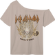 Rock 'N' Roll Def Leppard Off The Shoulder Shirt thumbnail