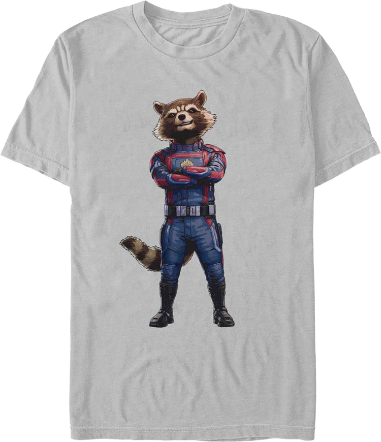 Rocket Raccoon Guardians Of The Galaxy Vol. 3 T-Shirt