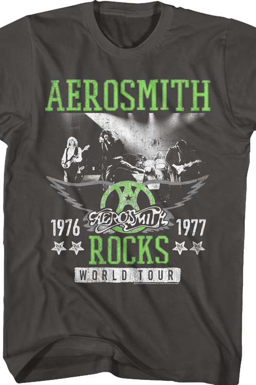 Rocks World Tour Aerosmith T-Shirt