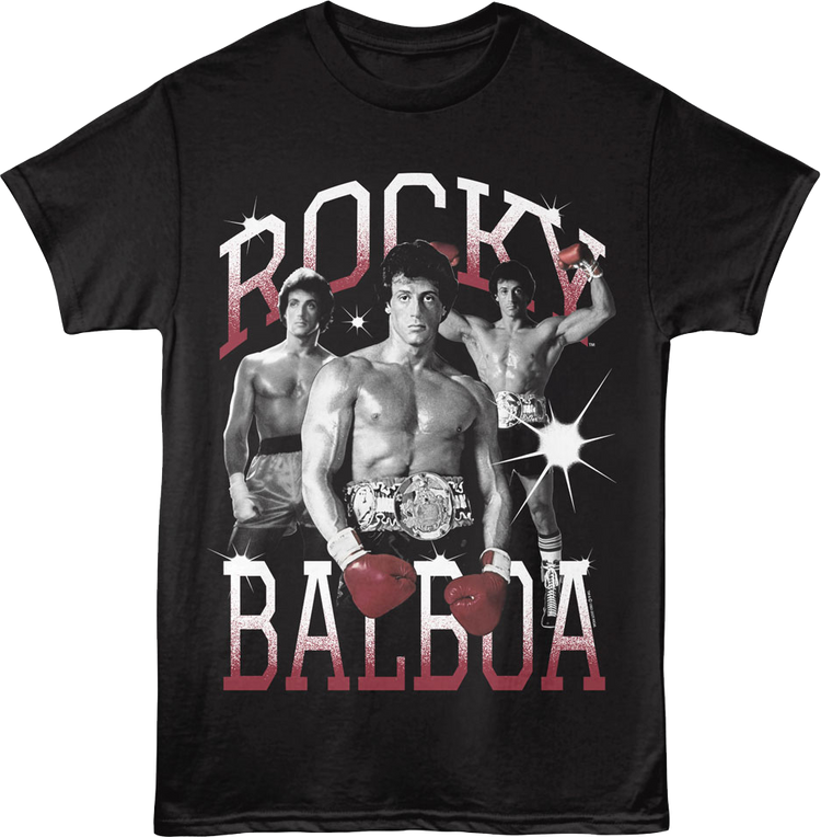Rocky Balboa Poses Rocky T-Shirt