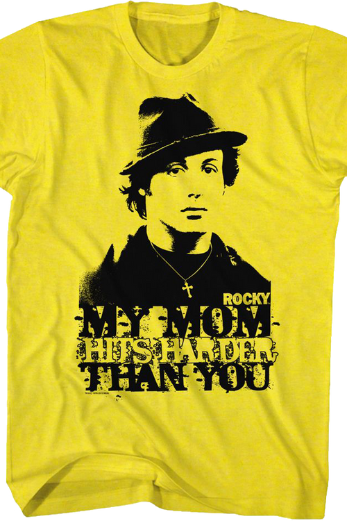 My Mom Hits Harder Than You Rocky T-Shirt