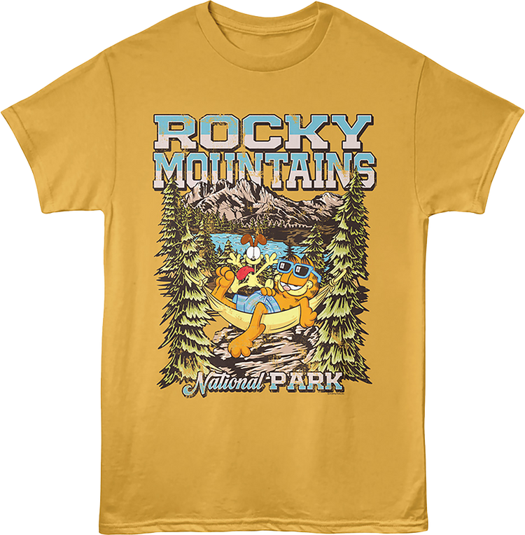 Rocky Mountains National Park Garfield T-Shirt