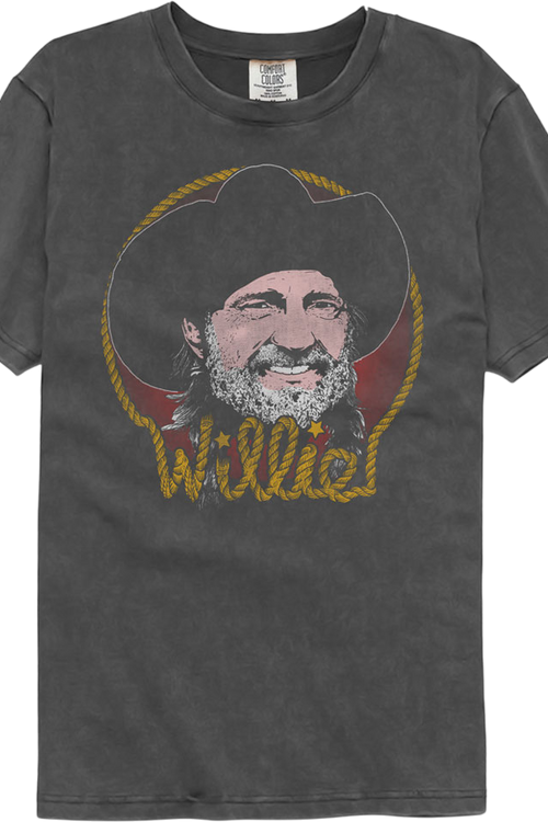 Rope Name Willie Nelson Comfort Colors Brand T-Shirt