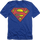 Royal Heather Superman Logo DC Comics T-Shirt