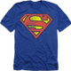 Royal Heather Superman Logo DC Comics T-Shirt thumbnail