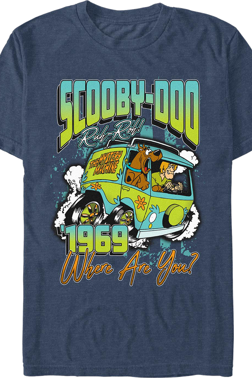 Ruh-Roh 1969 Scooby-Doo T-Shirt