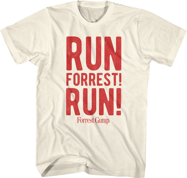 Run Forrest Run Forrest Gump T-Shirt